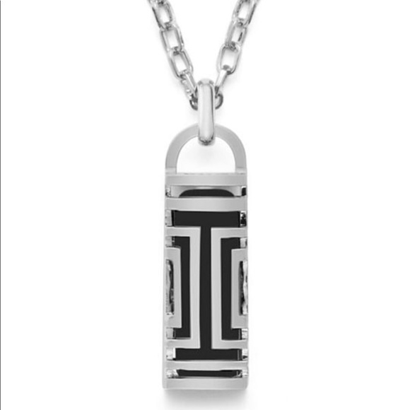 Tory Burch Jewelry - TORY BURCH Pendant Necklace Silvertone